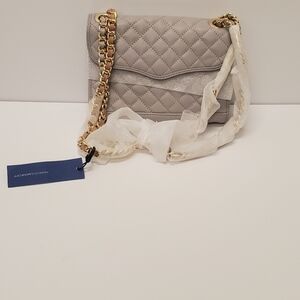 Rebecca Minkoff Gray Quilt Print Bag Also have in cream, navy and biscuit